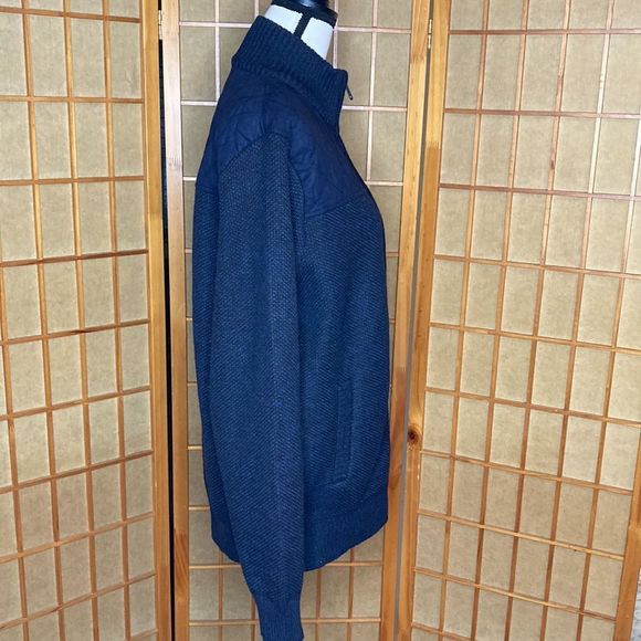 Scott James Jacket Navy Blue Knit Fully Lined NWT Jacket - Picture 8 of 12